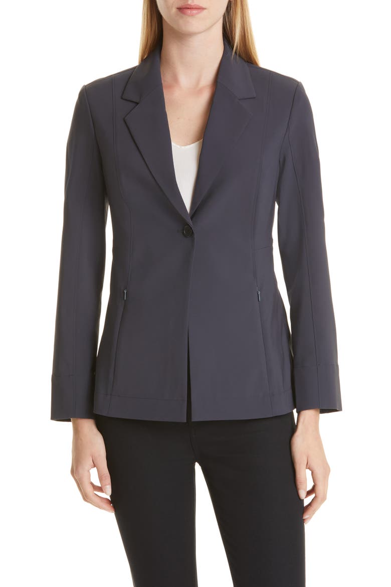 Moreland OrigamiTech Travel Blazer, Main, color, COOL CHARCOAL