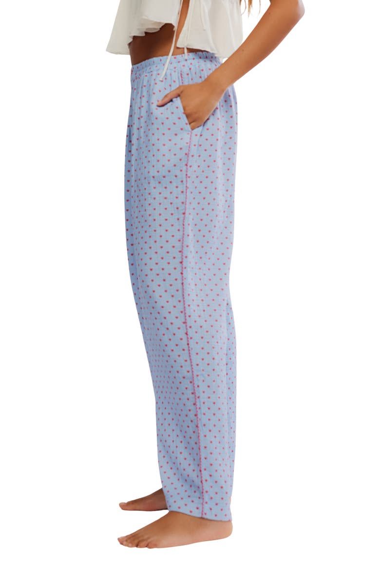 Intimately FP Be Mine Pants, Alternate, color, BLUE