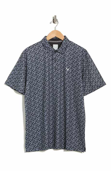 Callaway Floral Block Golf Polo