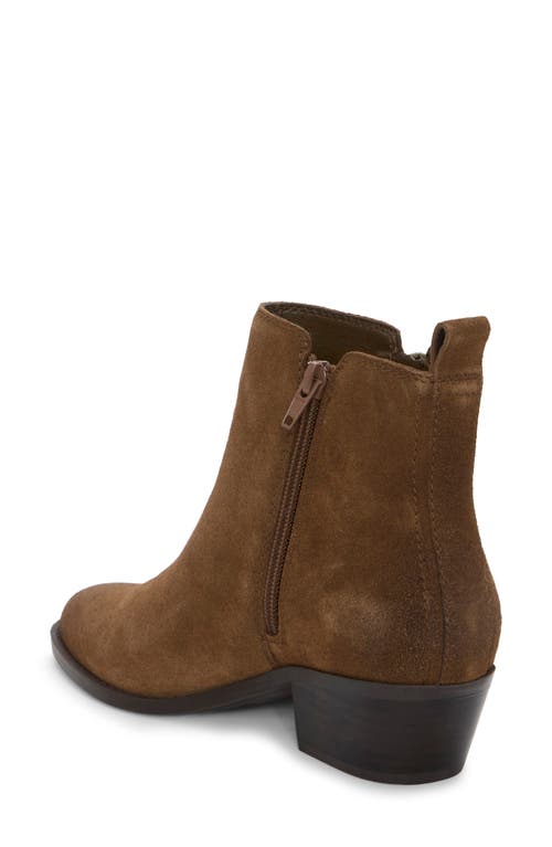 Lucky Brand Ailein Pointed Toe Bootie In Brown