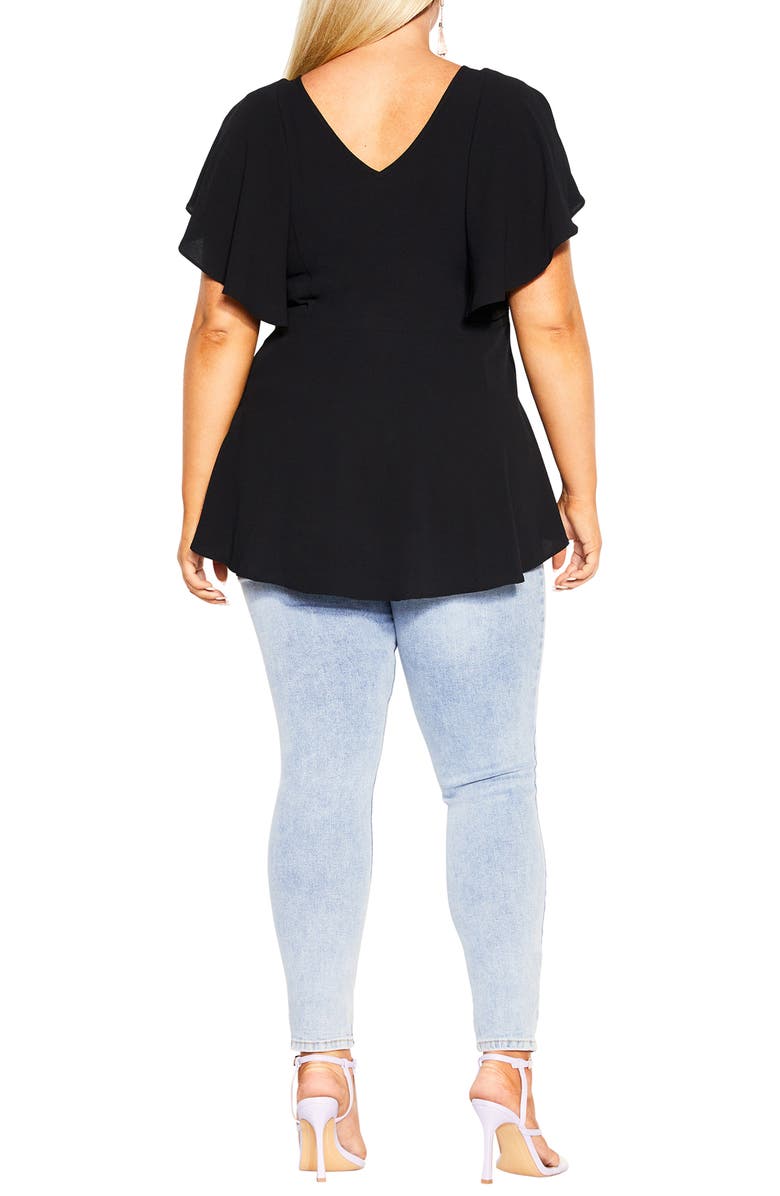 City Chic Romantic Mood Top, Alternate, color,