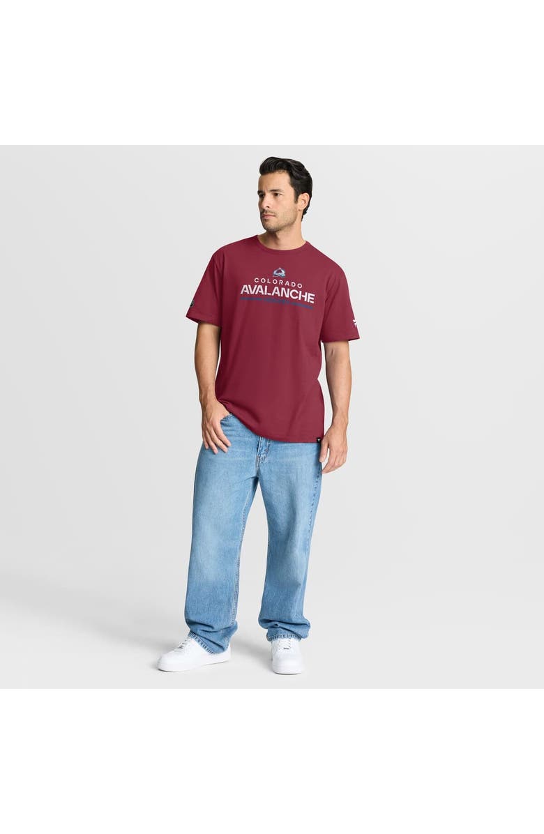 FANATICS Men
s Fanatics Burgundy Colorado Avalanche Authentic Pro Primary T-Shirt, Alternate, color, Burgundy