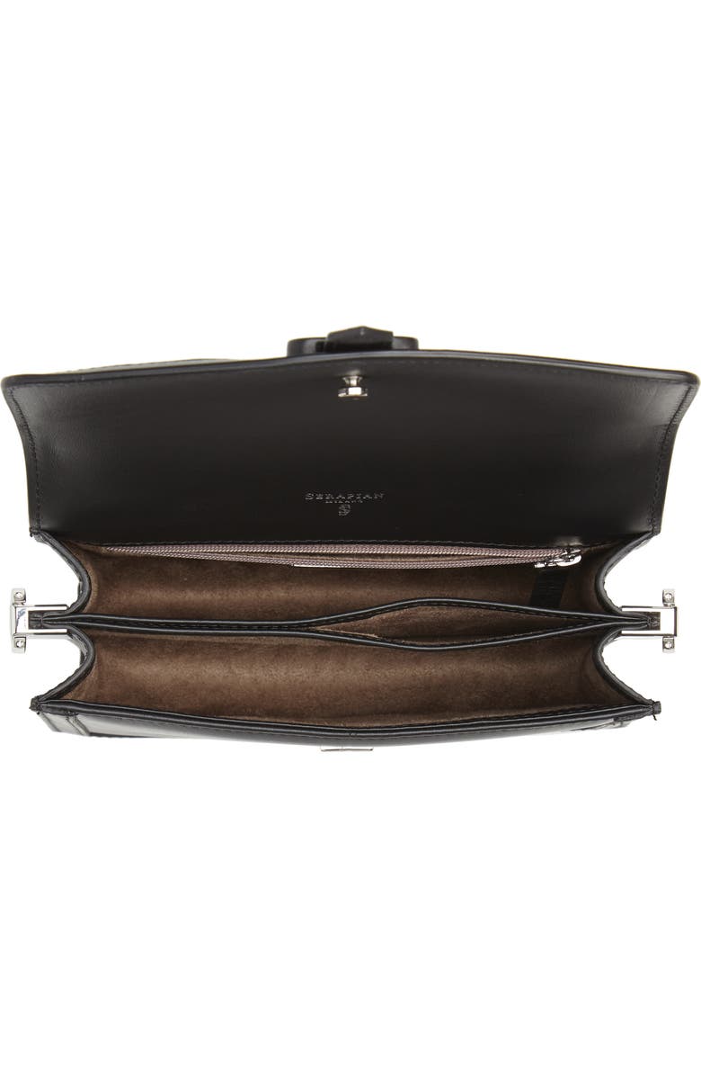 Serapian Milano Mini 1972 Leather Crossbody Bag, Alternate, color,