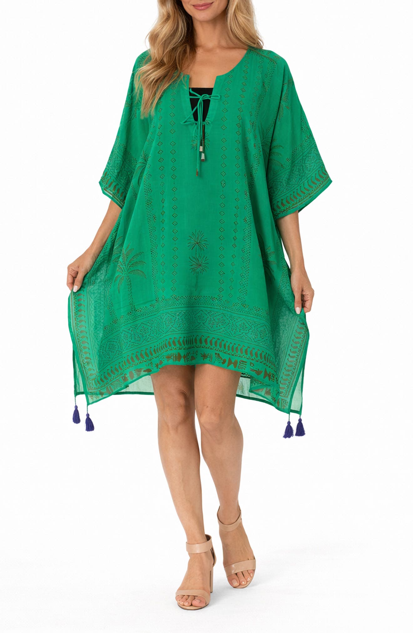 RANEES Short Caftan