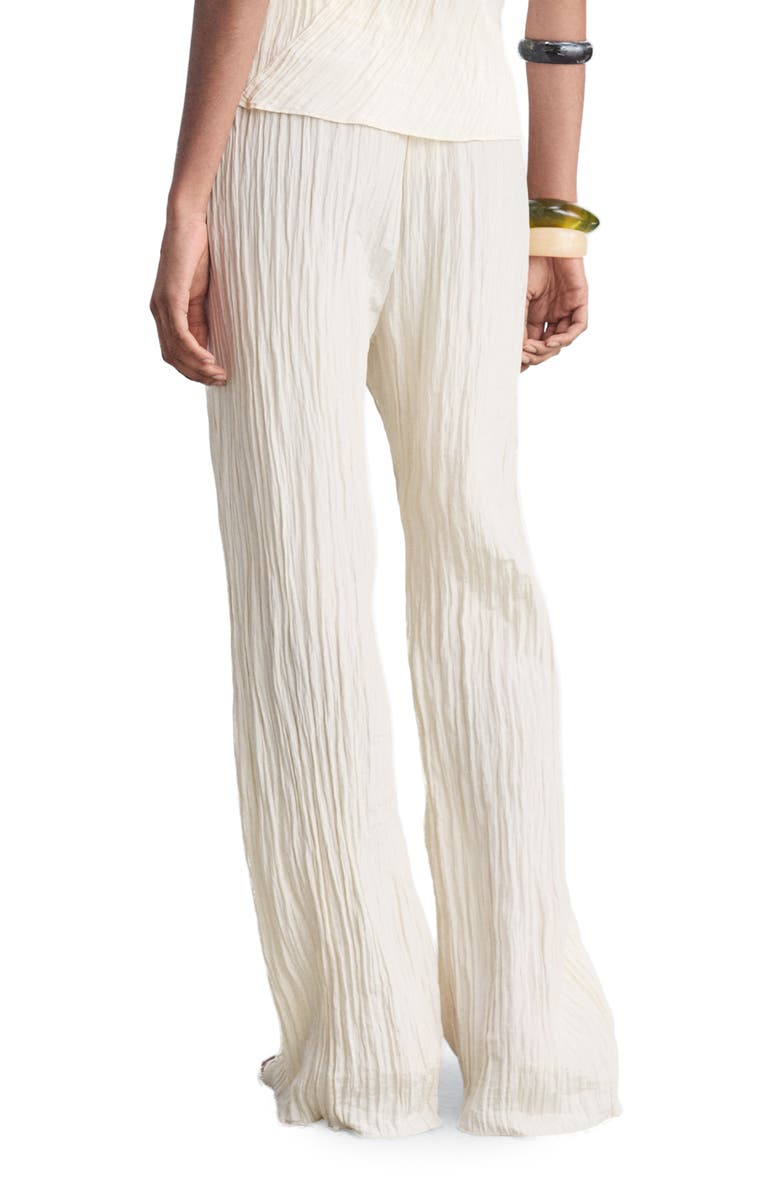 MANGO Pleated Straight Leg Pants, Alternate, color, 