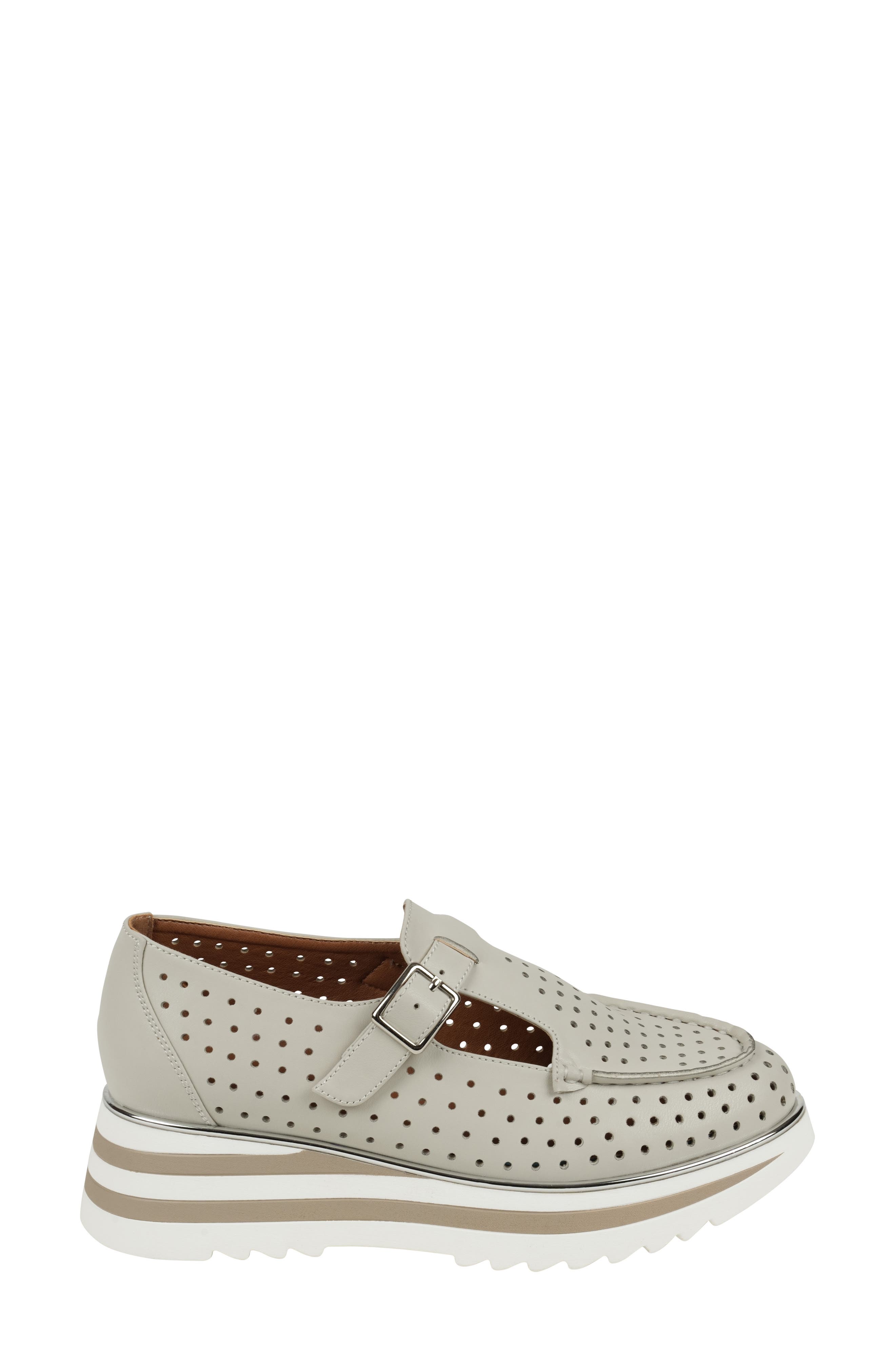 GOOD CHOICE NEW YORK Karmine Mary Jane Loafer, Alternate, color, Ice