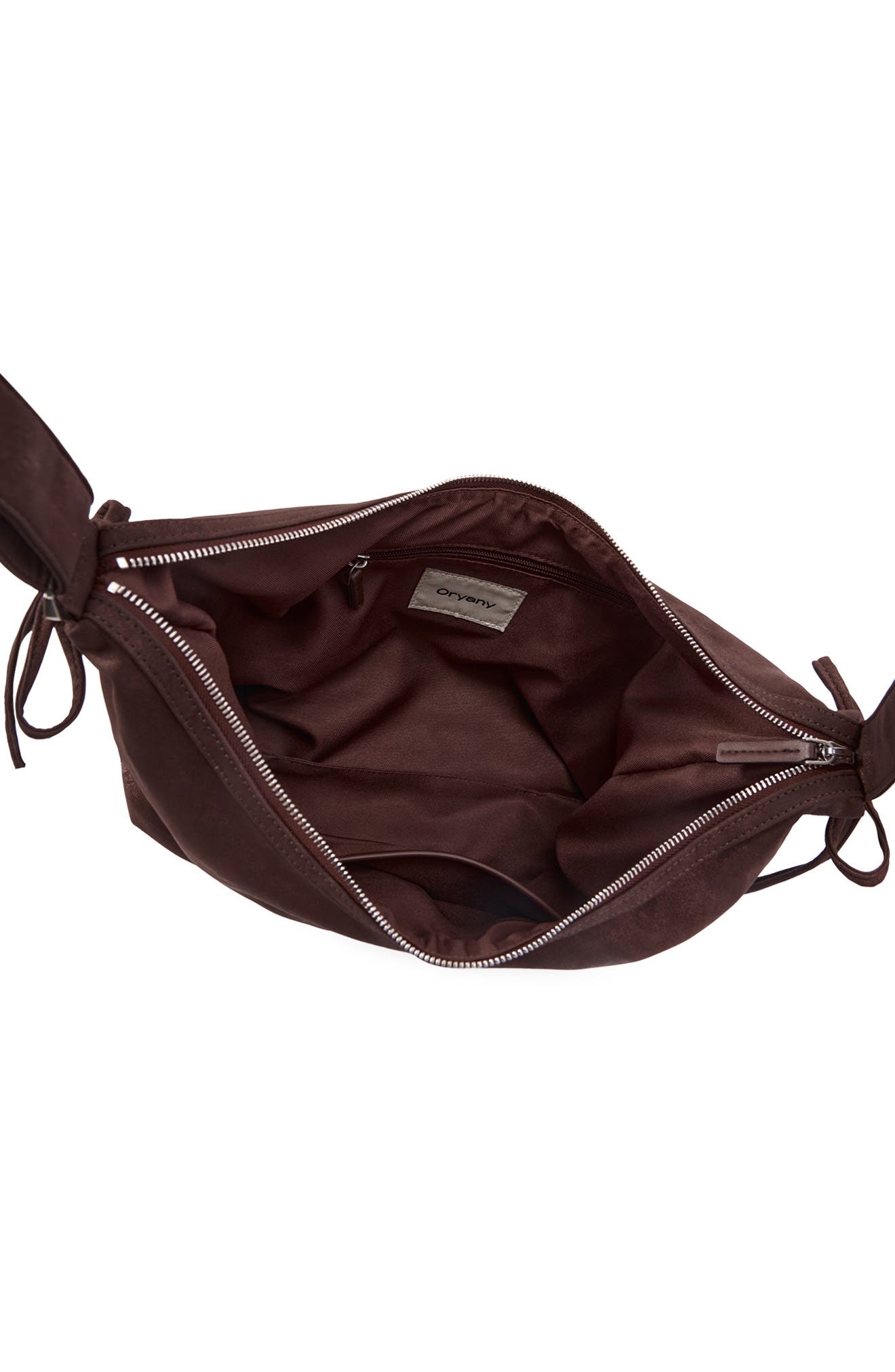 Oryany Rusty Faux Suede Crossbody Bag, Alternate, color, Copper Brown