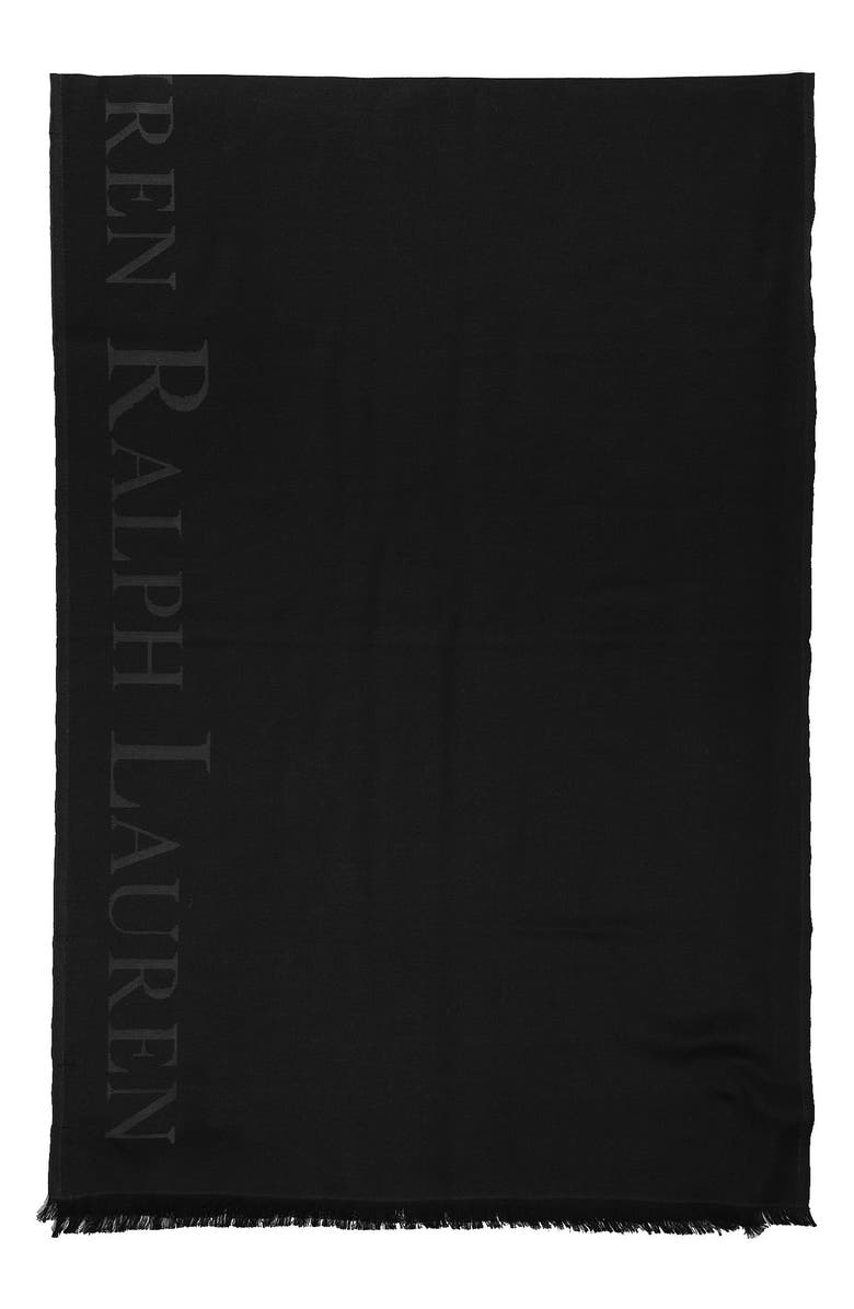 Lauren Ralph Lauren Logo Jacquard Scarf, Alternate, color, 