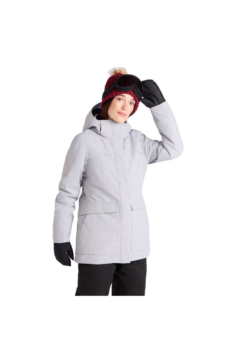 Snowdrift Waterproof Ski Jacket, Alternate, color, Light Grey