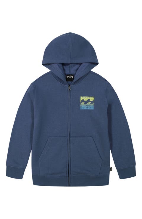 Kids' Crayonwave Graphic Zip Hoodie (Big Kid)