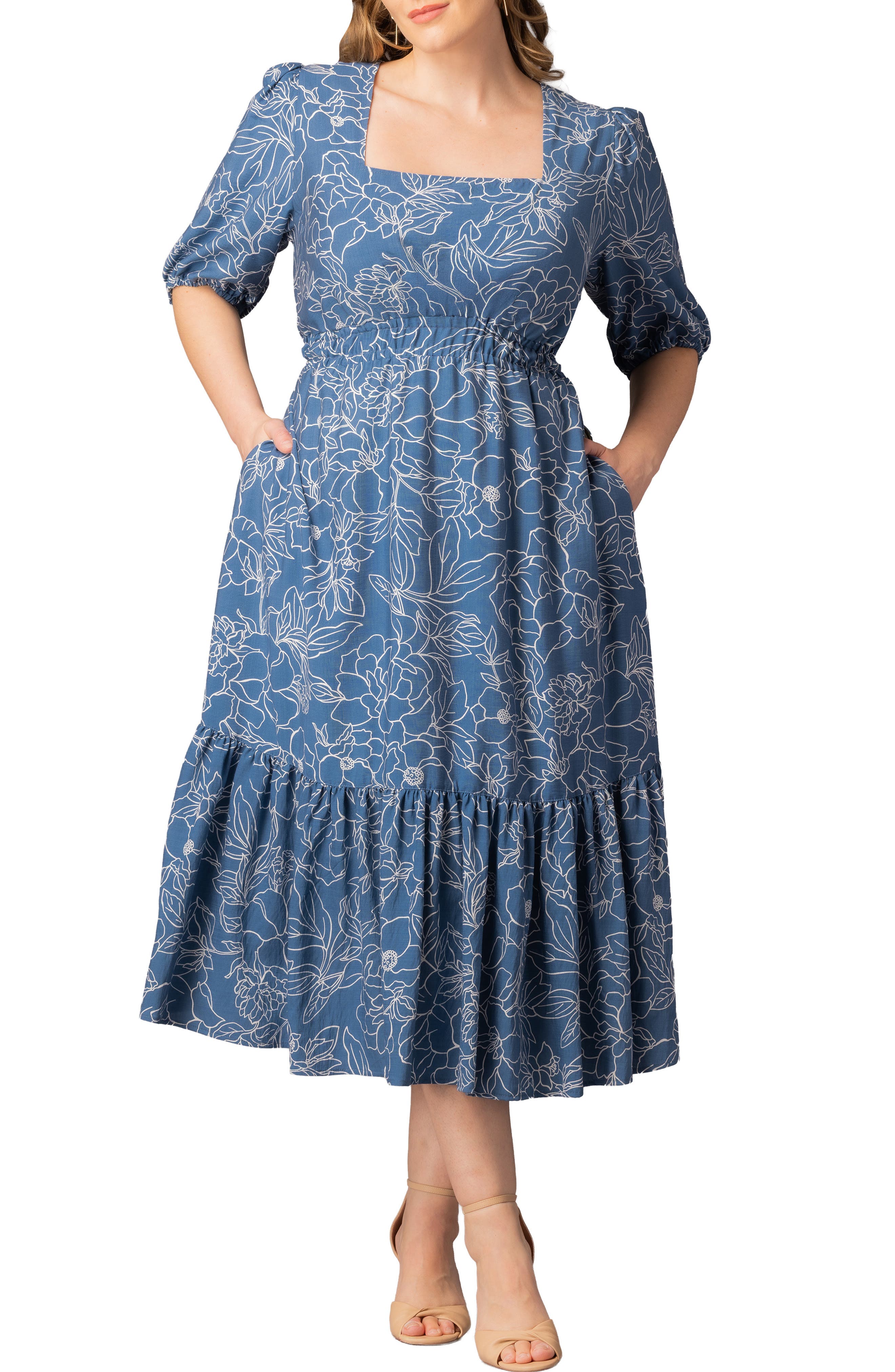 Bailey Square Neck Maxi Dress - image 3