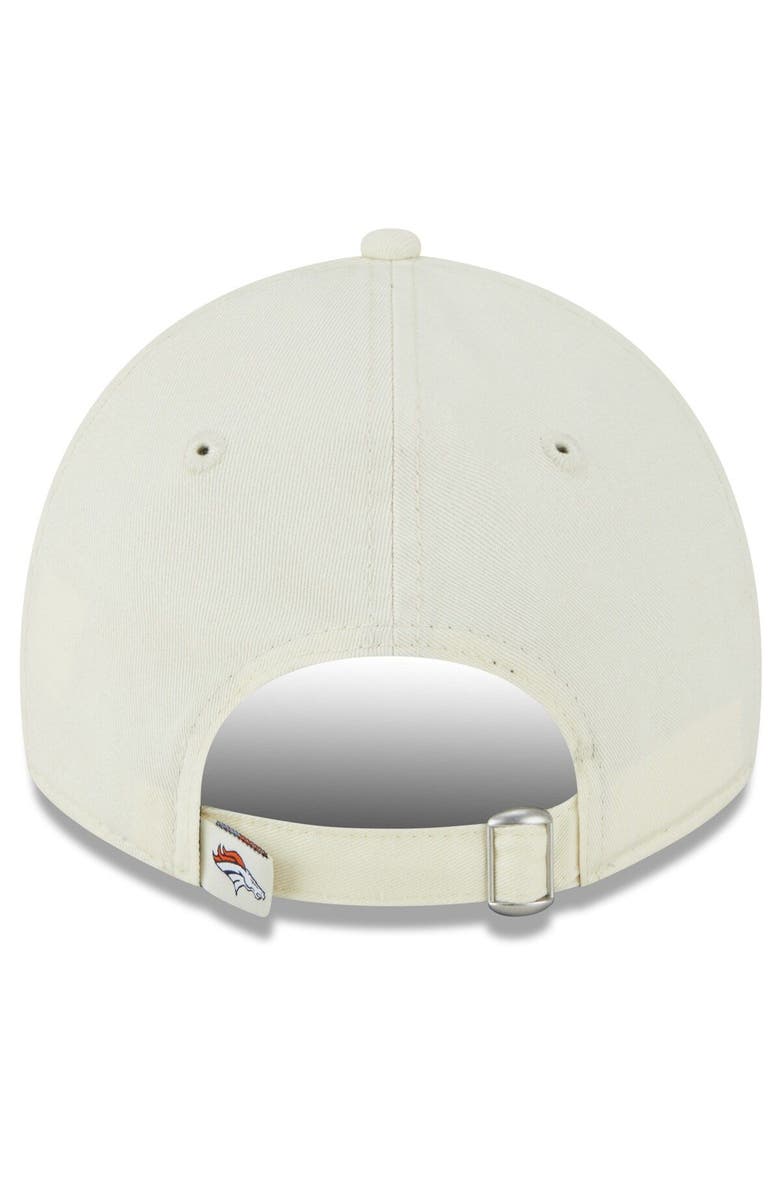 New Era Men's New Era Cream Denver Broncos Core Classic 2.0 9TWENTY Adjustable Hat, Alternate, color, 