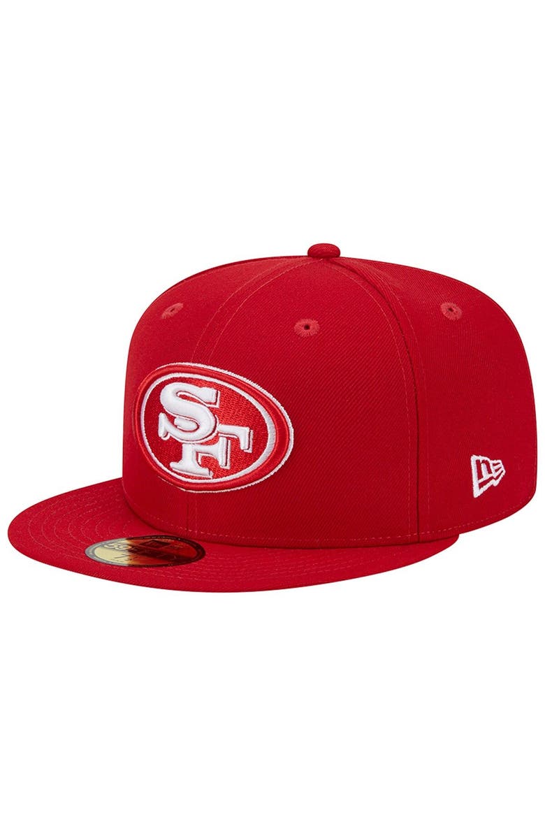 New Era Men's New Era Scarlet San Francisco 49ers Super Bowl XXIX Main Patch 59FIFTY Fitted Hat, Alternate, color, Scarlet