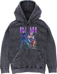 KPop Demon Hunters Men's KPop Demon Hunters Rumi Super Star Logo Pull Over Hoodie
