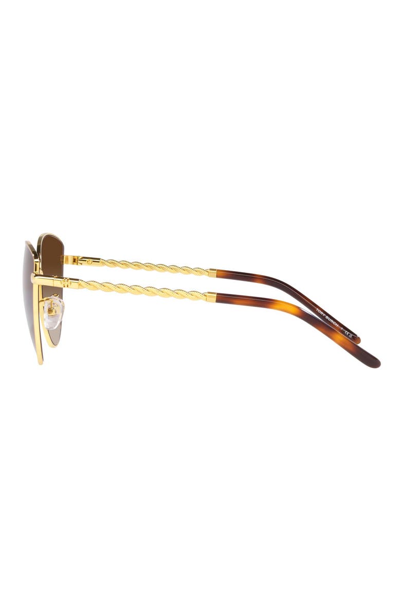 56mm Gradient Cat Eye Sunglasses, Alternate, color, BROWN GRADIENT