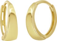 Bony Levy 14K Gold Graduated Hoop Earrings