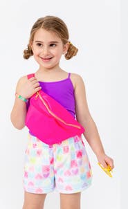 Preppy Goose Love More Plush Lounge Shorts