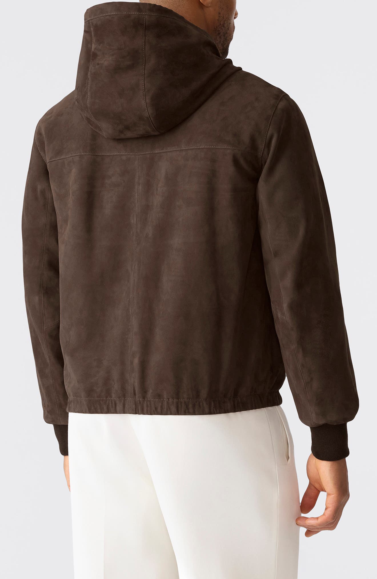 Sylas Hooded Suede Jacket - image 2
