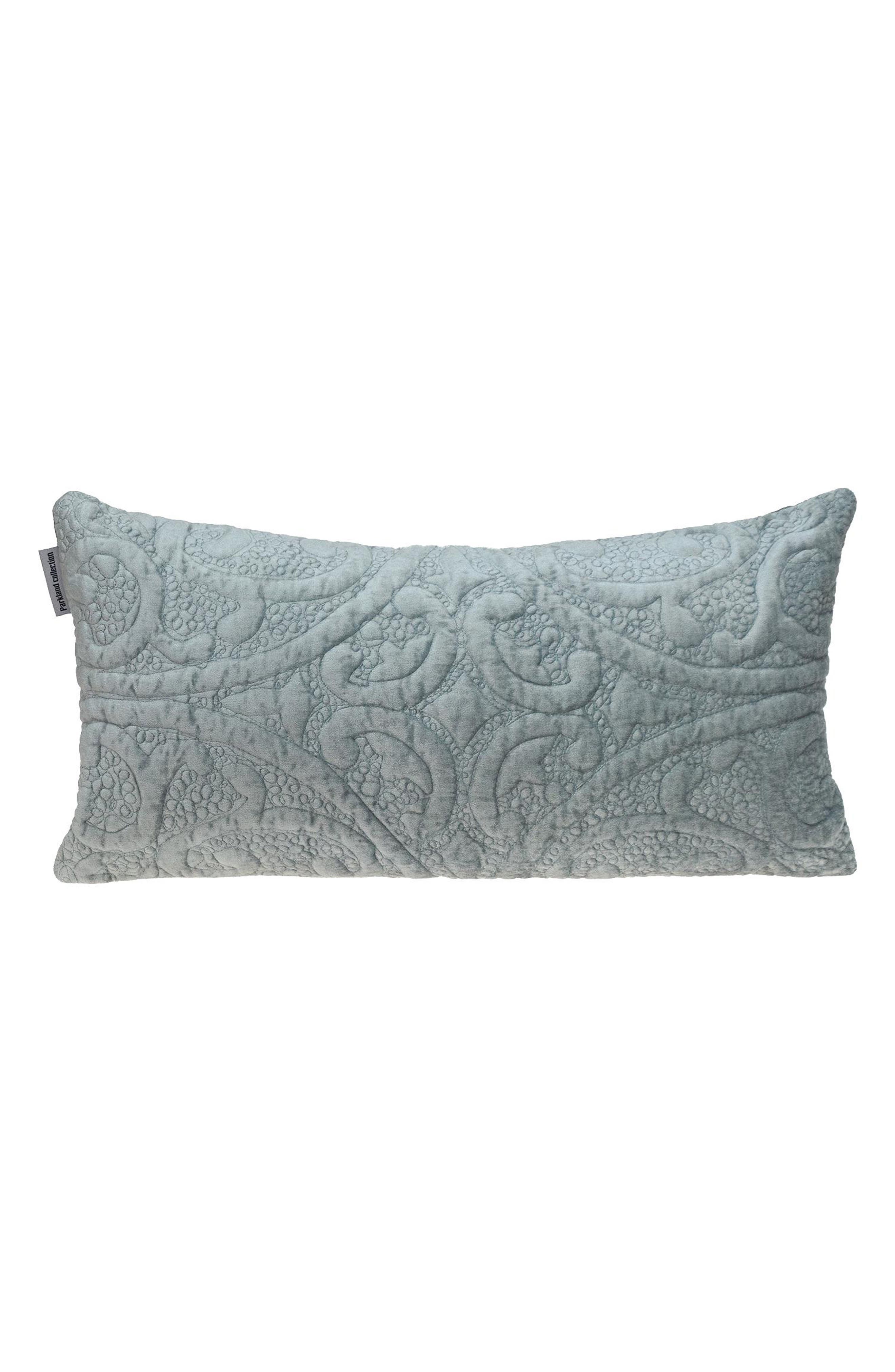 PARKLAND COLLECTION Tufted Velvet Oblong Throw Pillow
