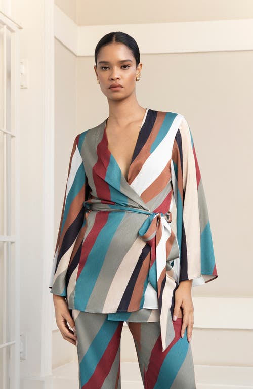 Diarrablu Mini Kimono In Multi