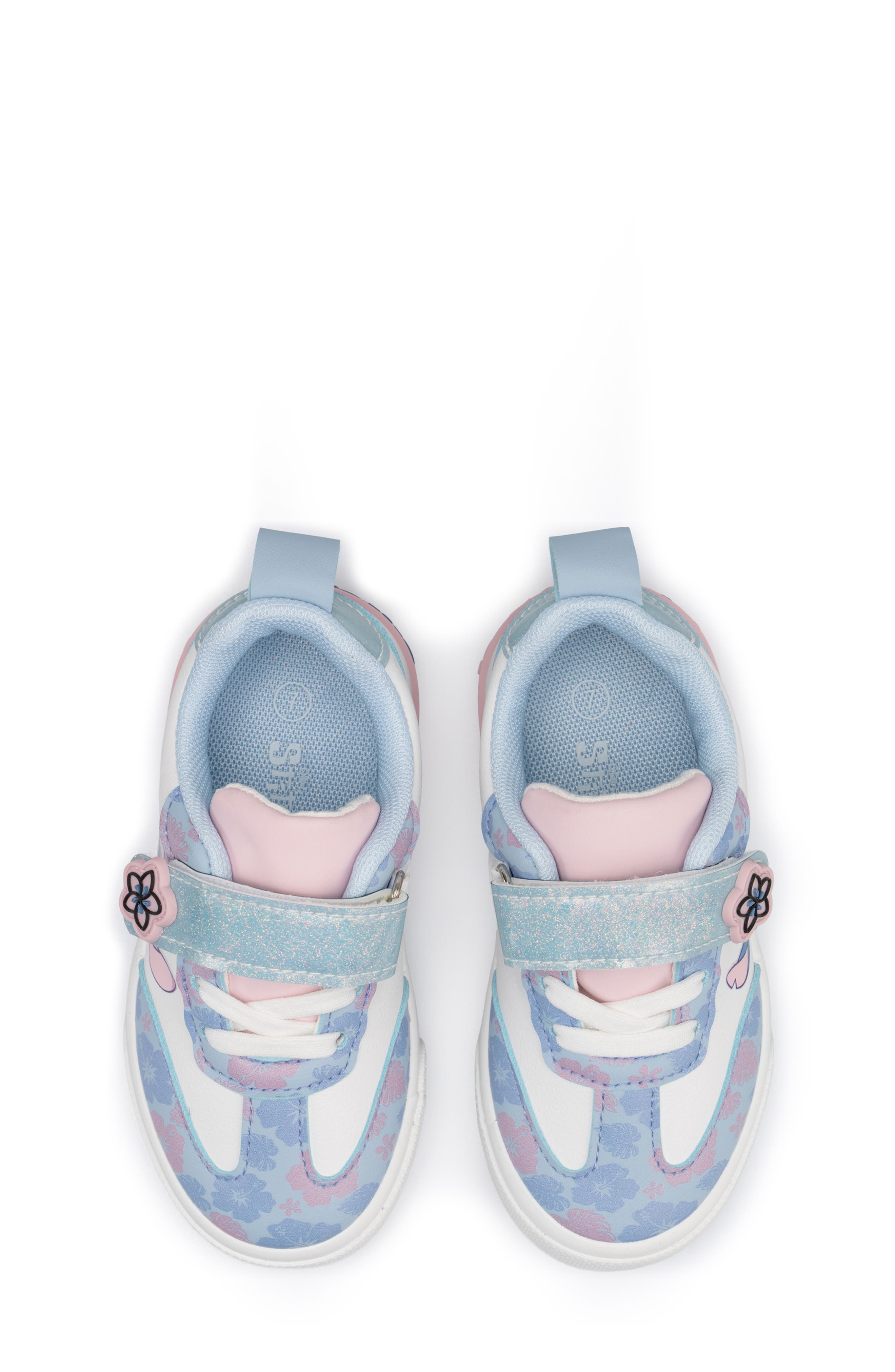 Ground Up Kids' Disney<sup>®</sup> Stitch and Angle Court Sneaker, Alternate, color, 