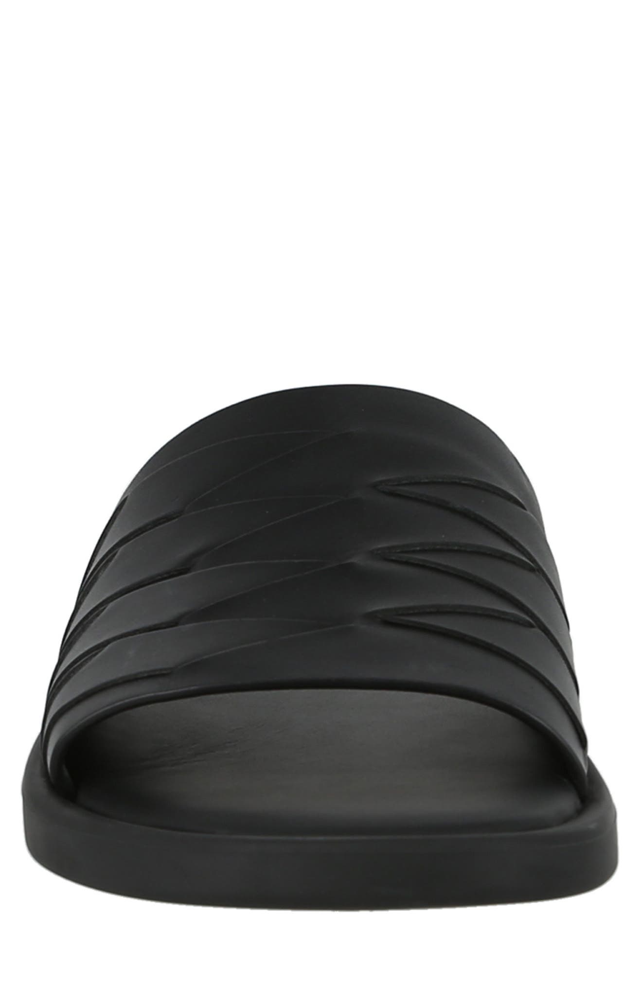 Bottega Veneta Leather Slide Sandal, Alternate, color, 