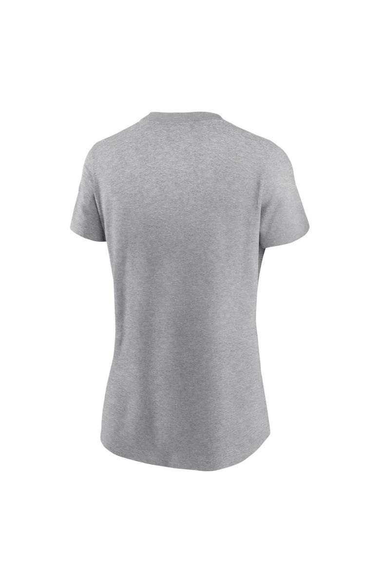 Nike Women's Nike  Heather Gray Philadelphia Phillies Logo T-Shirt, Alternate, color, 