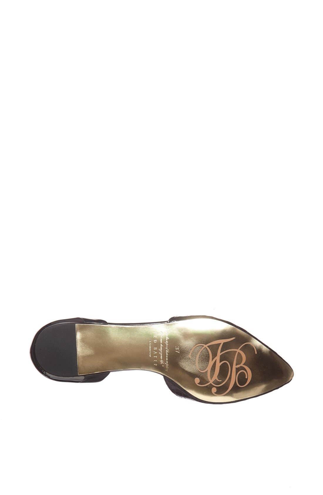'Cadeen' Flat, Alternate, color, BLACK