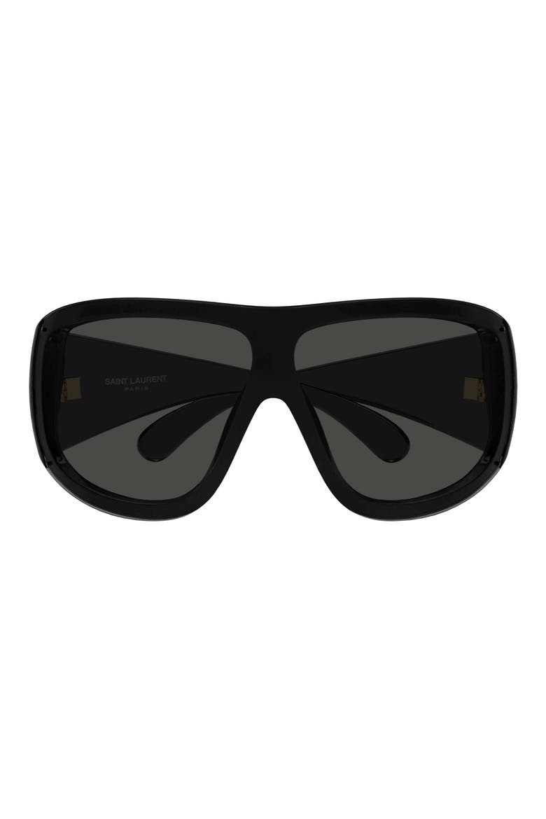 SL 914 Shield Sunglasses, Main, color, BLACK