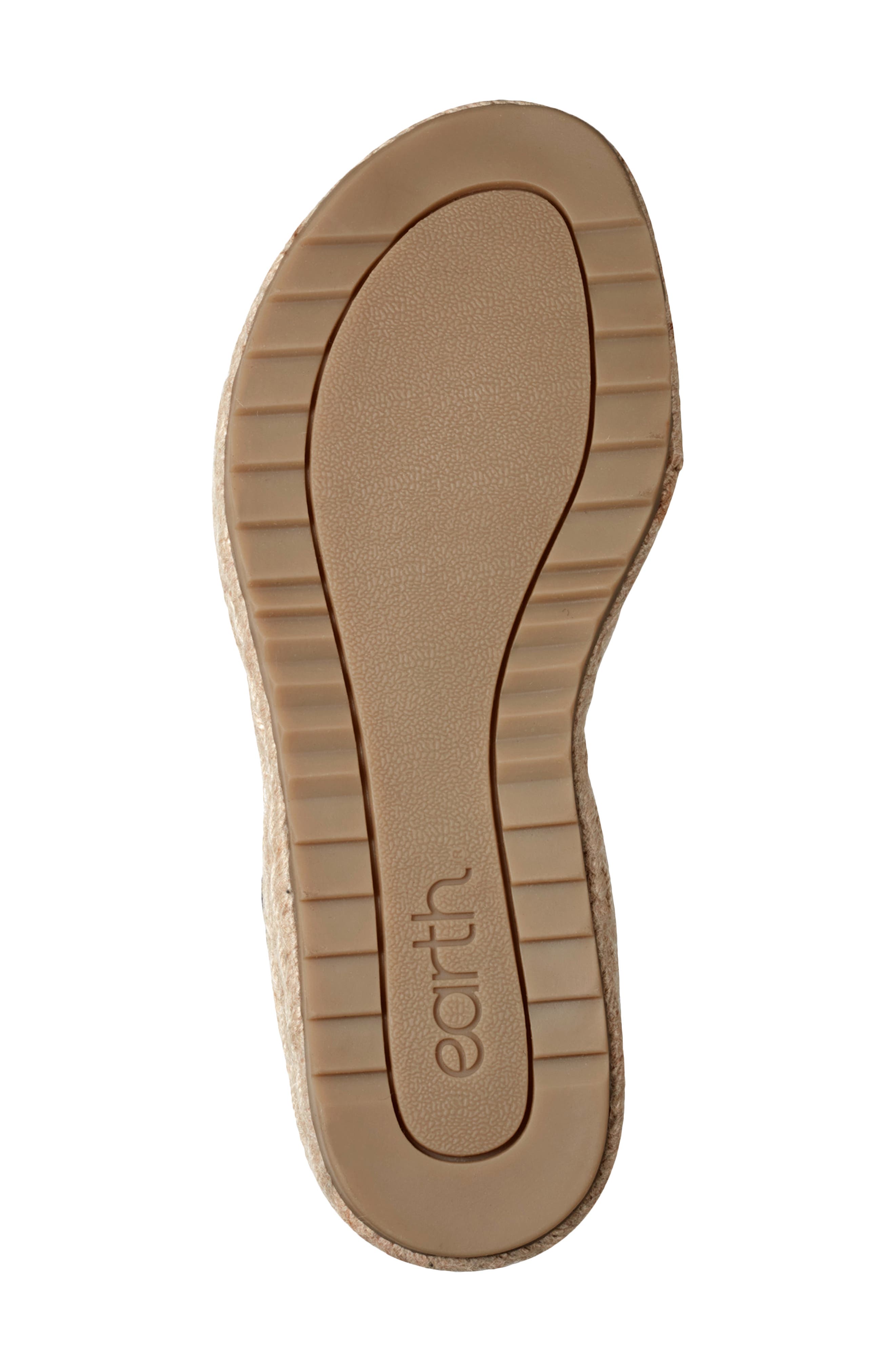 Earth<sup>®</sup> Collins Ankle Strap Espadrille Platform Wedge Sandal, Alternate, color, 