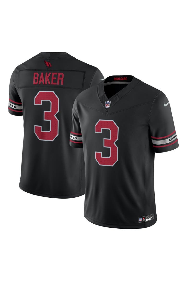 Men's Nike Budda Baker Black Arizona Cardinals Alternate Vapor F.U.S.E. Stitched Limited Jersey, Main, color, Black