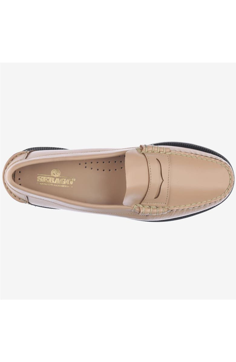 Sebago Classic Dan Pigment Woman Loafers, Alternate, color, Lt Beige