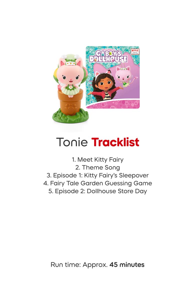 4-Pack Gabby's House Dollhouse Tonie Audio Character Bundle, Alternate, color, MULTI