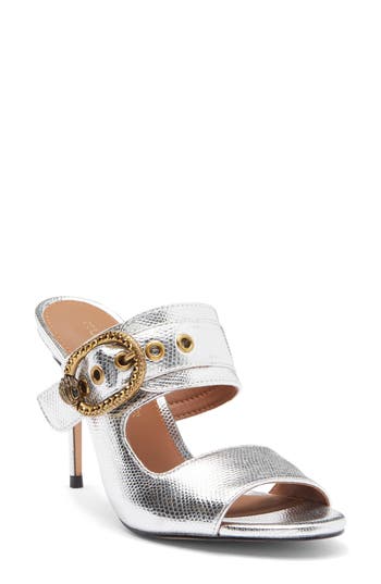 Kurt Geiger London Mayfair Mule In Silver