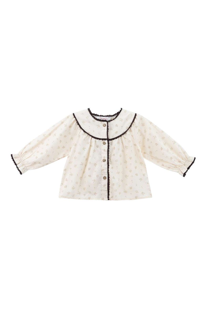 Sweet Cactus Set with Lace Detail, Alternate, color, Brown