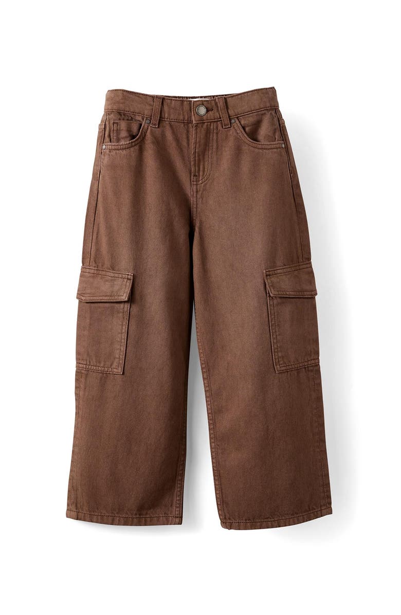 Cotton On Kids Kid's Super Baggy Jean, Alternate, color, Hamilton Brown