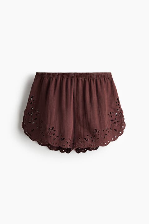 Broderie Anglaise Shorts