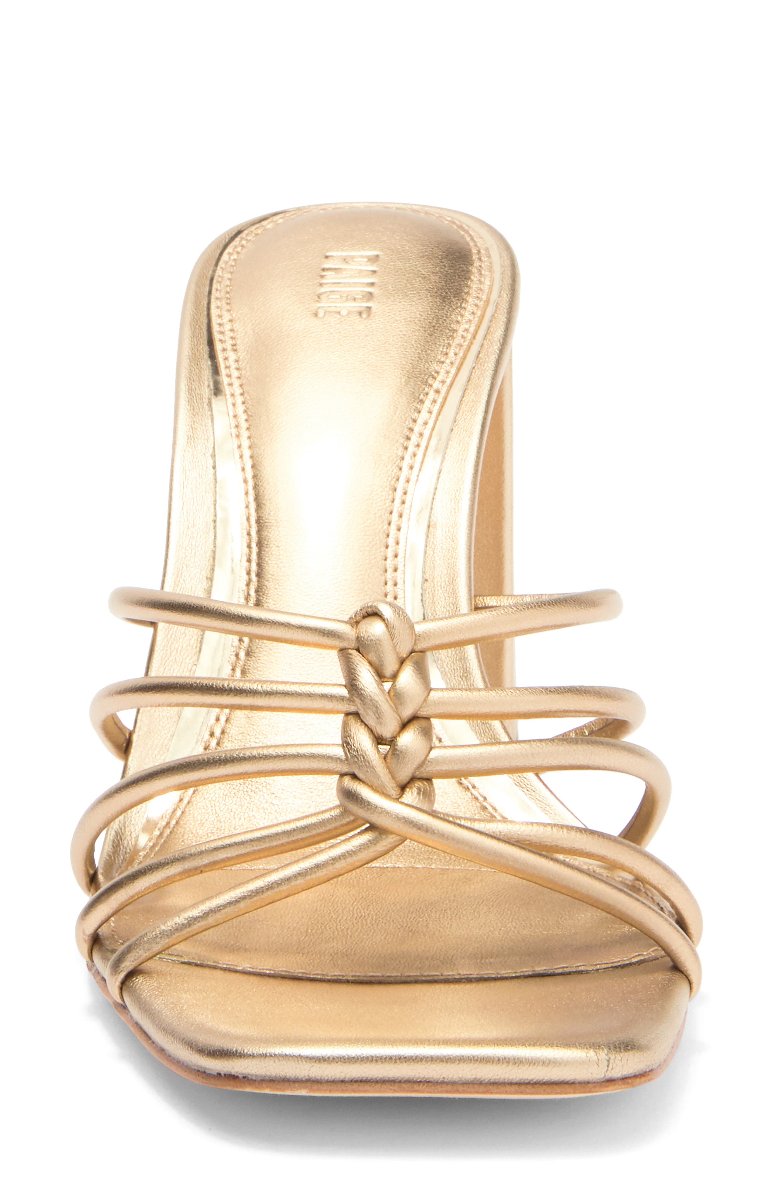 PAIGE Becca Block Heel Slide Sandal, Alternate, color, 