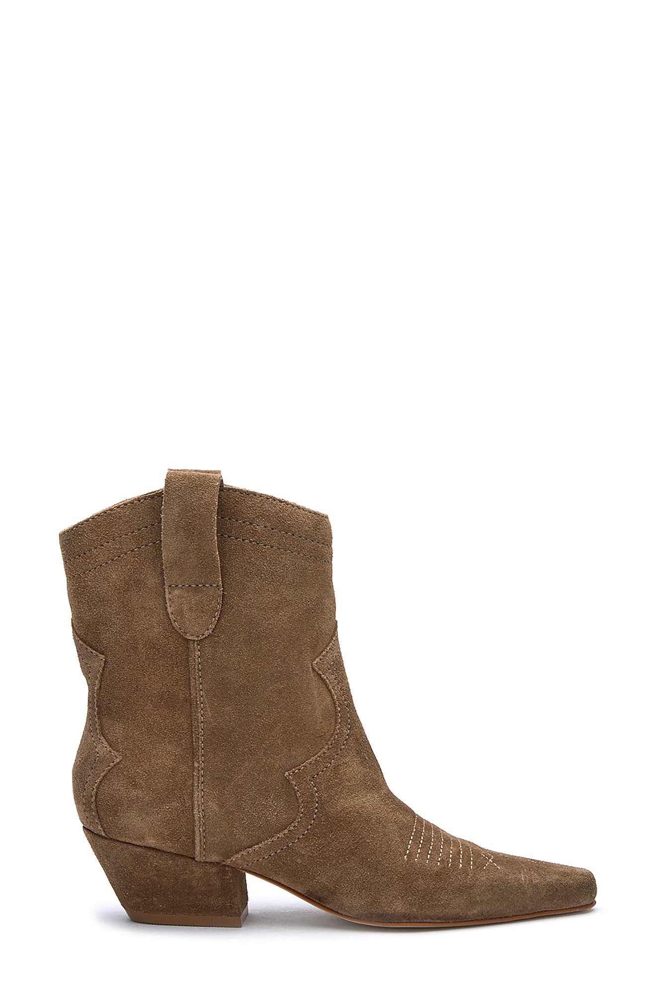 Arlo Western Bootie, Alternate, color, TAUPE SUEDE