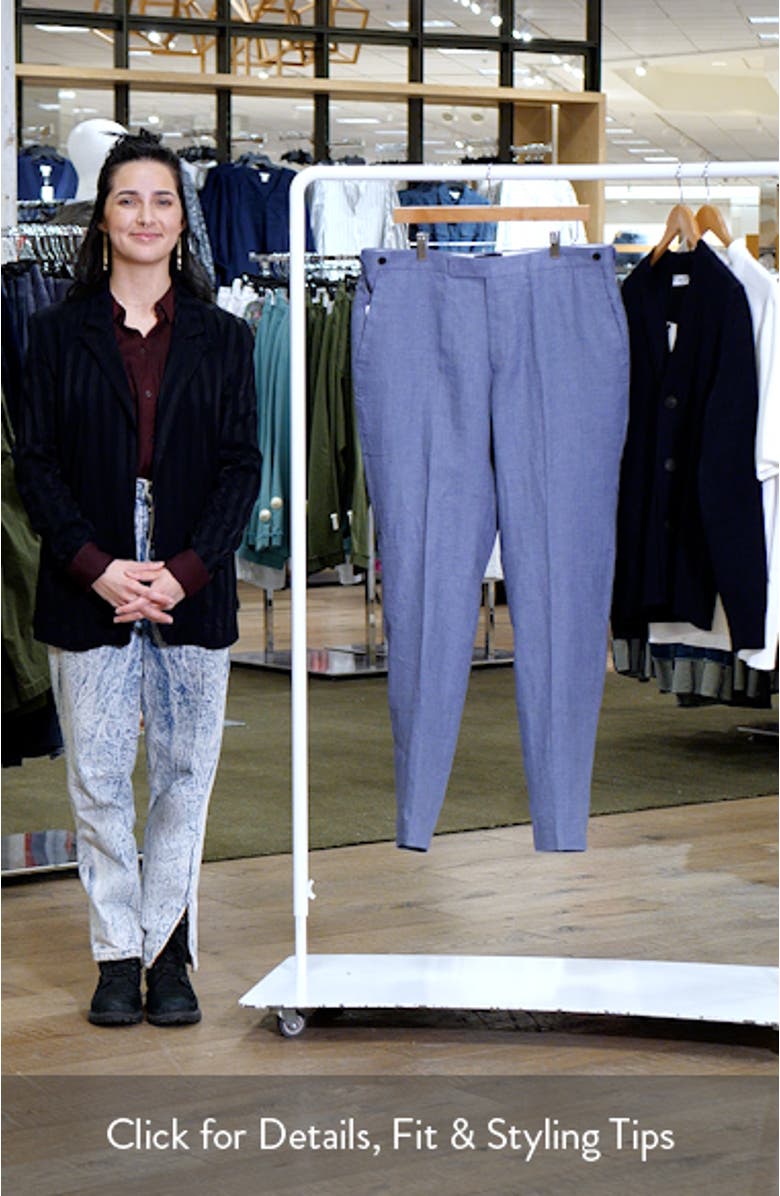Warner Linen Dress Pants, sales video thumbnail