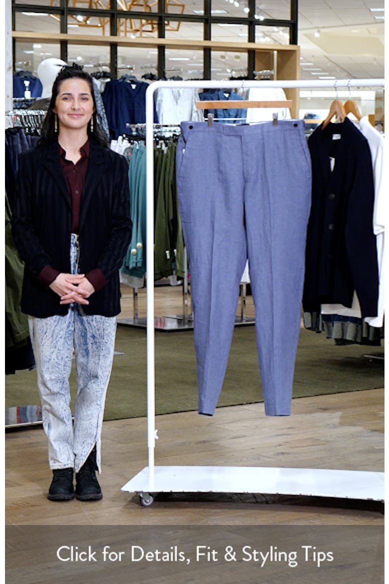 Warner Linen Dress Pants video