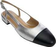 VANELi Tisha Cap Toe Slingback Flat
