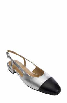 VANELi Tisha Cap Toe Slingback Flat