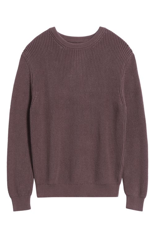 Alex Crane Bay Organic Cotton Sweater In Brown