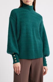 Elie Tahari The Tricia Cashmere Turtleneck Sweater