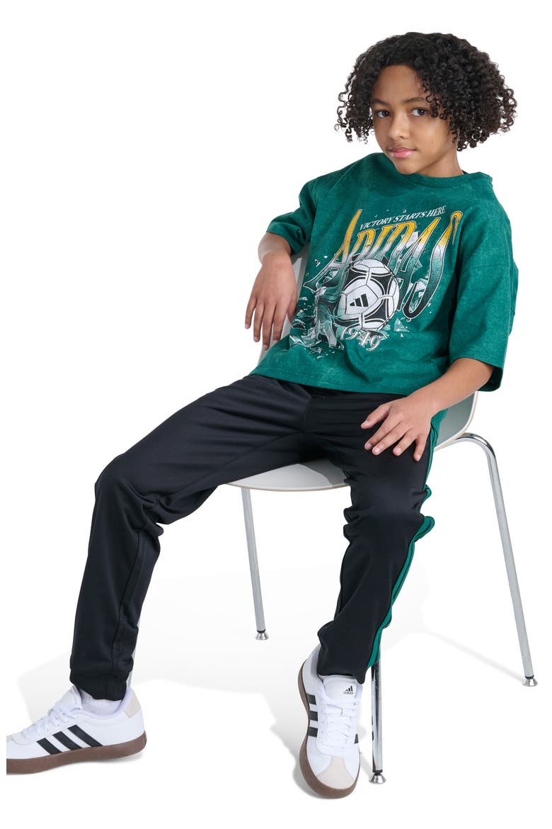Kids' Soccer Graphic T-Shirt, Alternate, color, COLLEGE GREEN