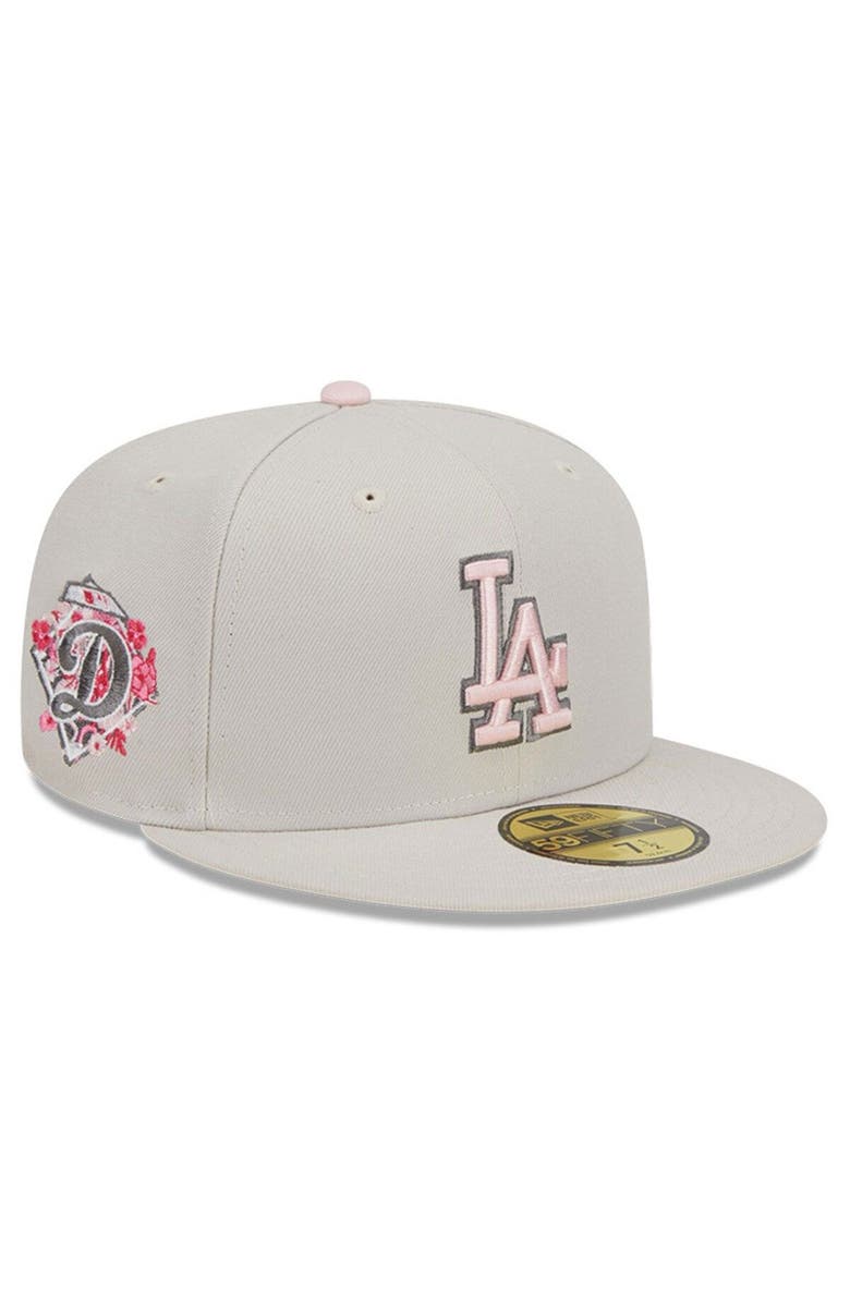 New Era Men's New Era  Khaki Los Angeles Dodgers 2023 Mother's Day On-Field 59FIFTY Fitted Hat, Main, color, 