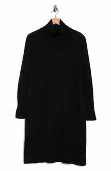 Eileen Fisher Turtleneck Long Sleeve Merino Wool Sweater Dress