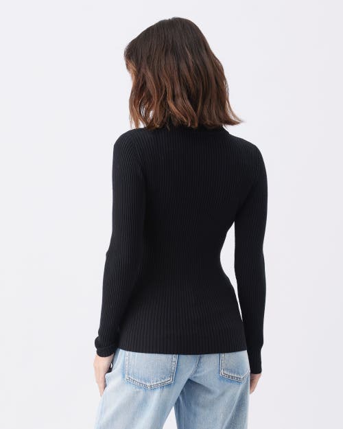 Ripe Maternity Lift Up Nursing Knit Sweater In Black