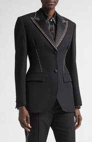 Versace Wool Grain de Poudre Jacket